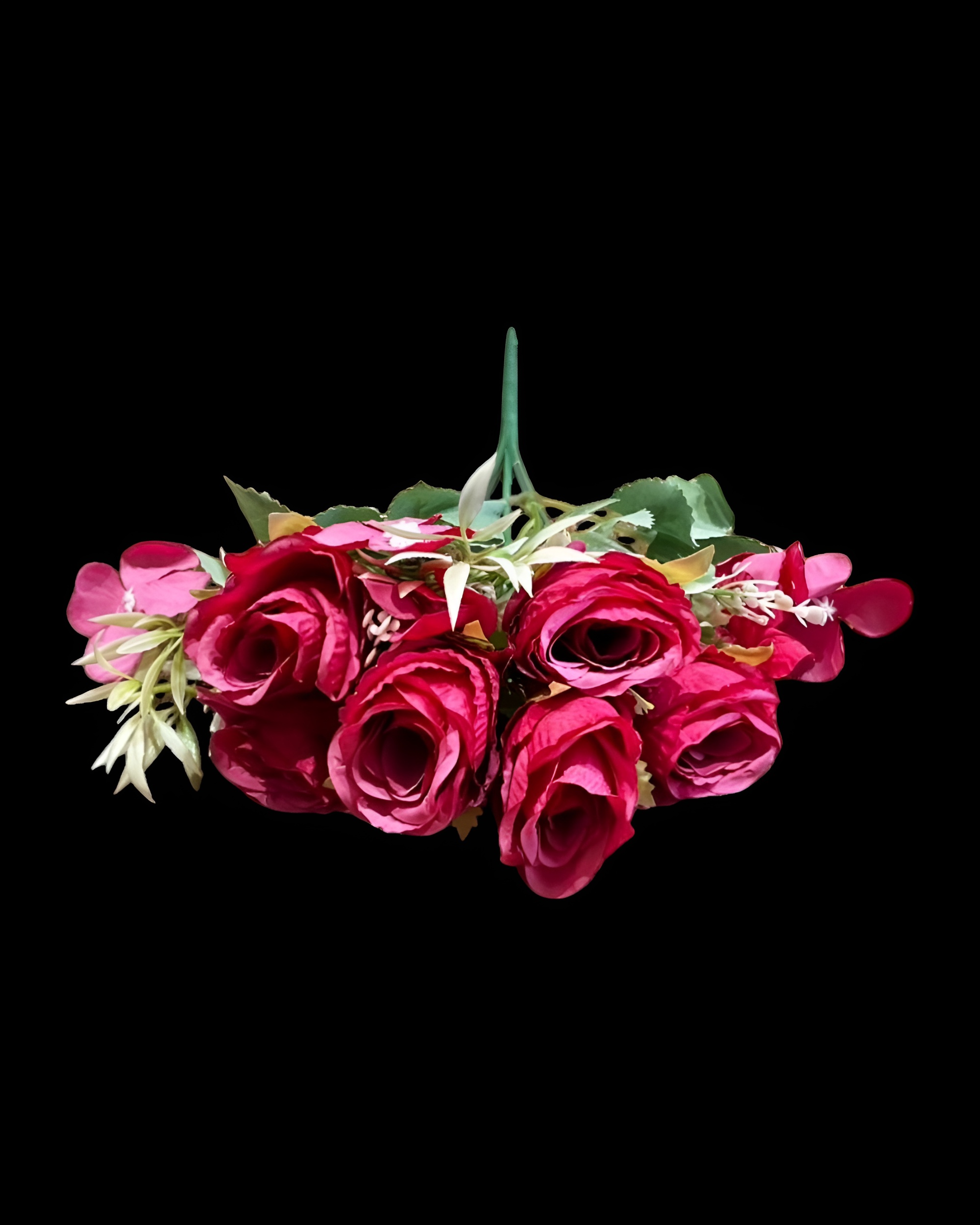 6 BAŞLI YAPAY GÜL DEMETİ 25 CM