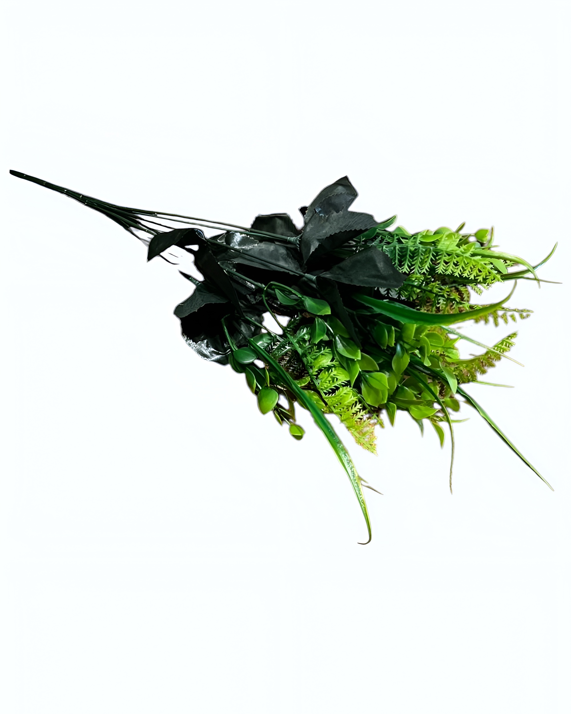 7 DALLI KARIŞIK YAPAY YEŞİLLİK DEMETİ 45 CM