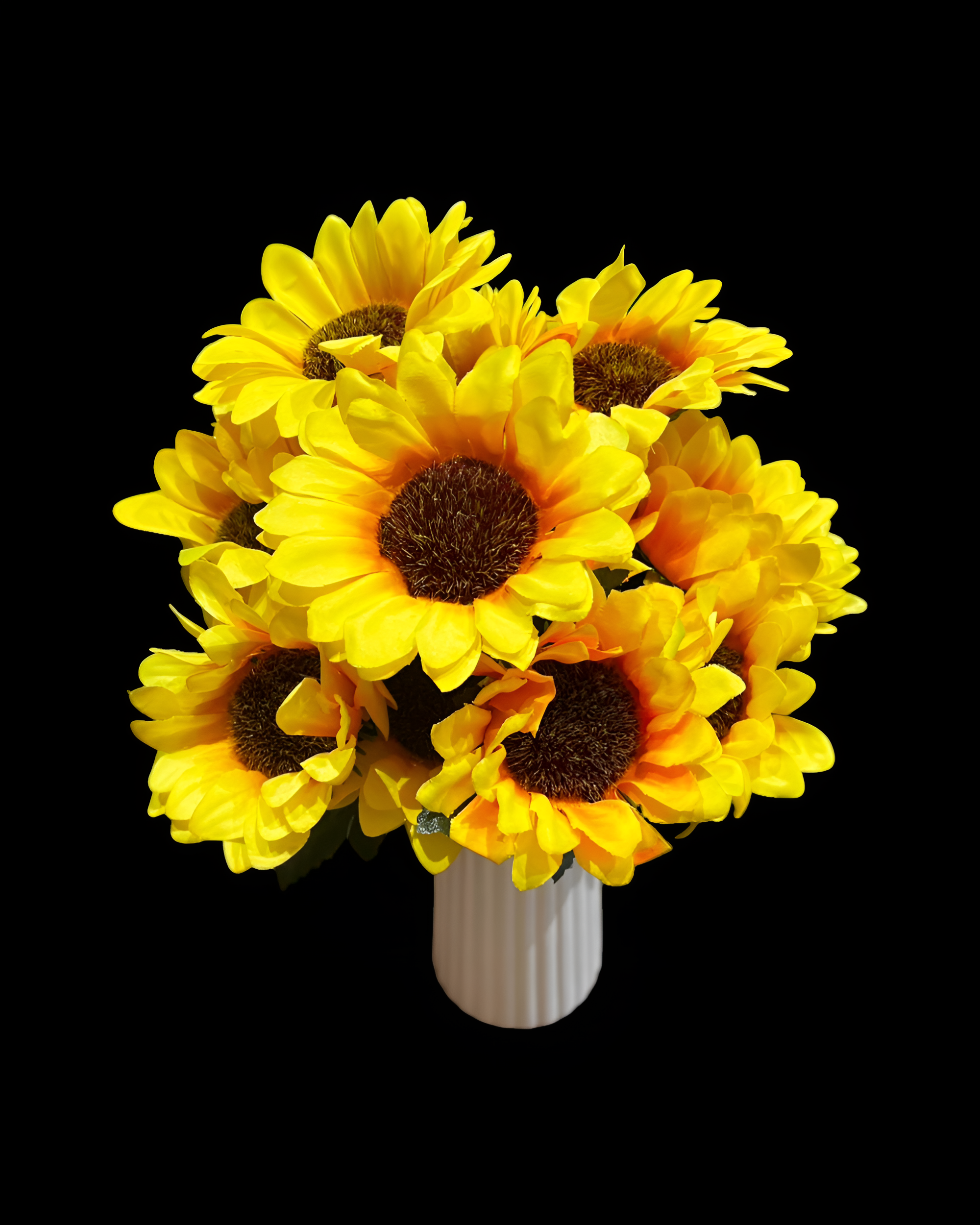 6 BAŞLI AY ÇİÇEĞİ 30 CM